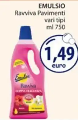 Acqua & Sapone Emulsio RAVVIVA Pavimenti offerta