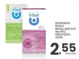 Despar Infasil detergente intimo lenitivo offerta