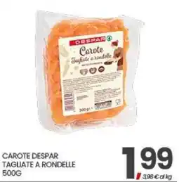 Eurospar Carote Despar tagliate a rondelle offerta