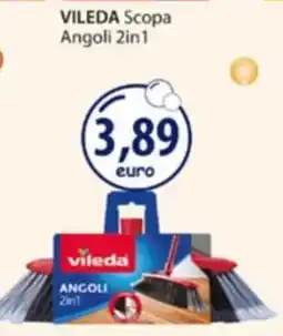 Acqua & Sapone Vileda Scopa Angoli 2in1 offerta