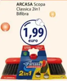 Acqua & Sapone Arcasa scopa classica 2in1 bifibra offerta