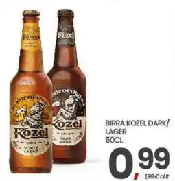 Eurospar Birra Kozel Dark offerta