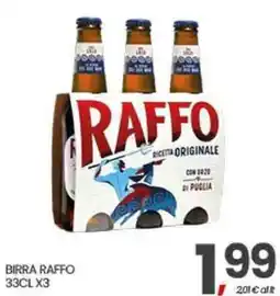 Eurospar Birra Raffo offerta