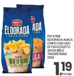 Eurospar Patatine Eldorada Amica offerta