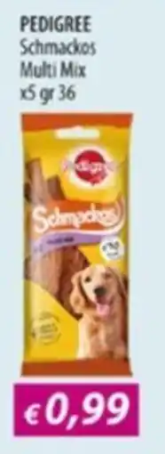 Acqua & Sapone Pedigree Schmackos Multi Mix offerta