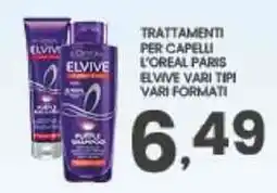 Despar Trattamenti per capelli L'Oréal Paris Elvive vari tipi offerta
