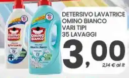 Despar Detersivo lavatrice Omino Bianco offerta