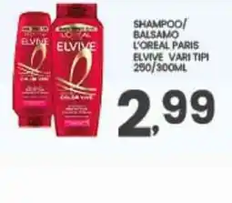 Despar Shampoo/balsamo Elvive offerta