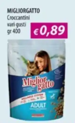 Acqua & Sapone Migliorgatto Croccantini offerta