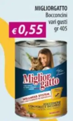 Acqua & Sapone Migliorgatto Bocconcini offerta