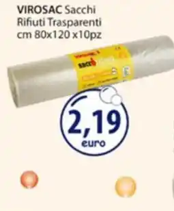 Acqua & Sapone VIROSAC Sacchi Rifiuti Trasparenti offerta