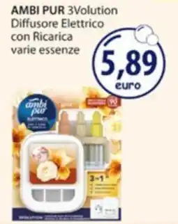 Acqua & Sapone Ambi Pur 3Volution Diffusore Elettrico con Ricarica varie essenze offerta