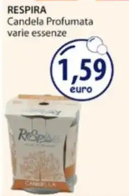 Acqua & Sapone Respira candela profumata varie essenze offerta