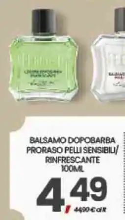 Eurospar Balsamo dopobarba proraso pelli sensibili/ rinfrescante offerta