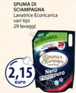Acqua & Sapone Spuma di sciampagna lavatrice offerta