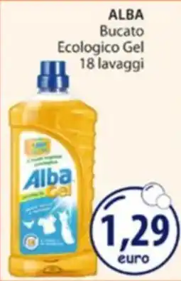 Acqua & Sapone Alba Bucato Ecologico Gel offerta