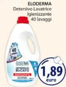 Acqua & Sapone Eloderma detersivo bucato igienizzante offerta