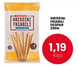 Eurospar Grissini friabili Despar offerta