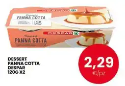 Eurospar Dessert Panna Cotta Despar offerta