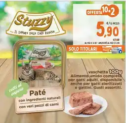 Pet Store Conad Stuzzy Paté offerta
