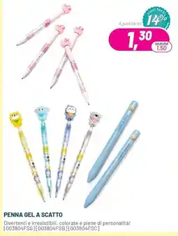 Buffetti Penna gel a scatto offerta