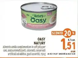 Pet Store Conad Oasy Naturity offerta