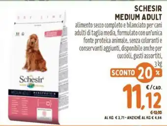 Schesir Dry Line Medium Adult