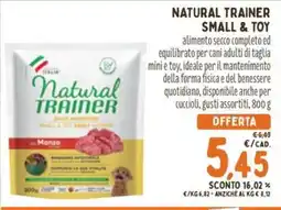 Pet Store Conad Natural Trainer Small & Toy offerta