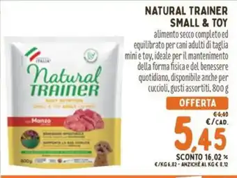 Natural Trainer Small & Toy