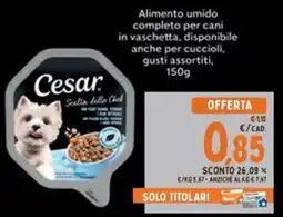 Pet Store Conad Cesar Scelta dello Chef offerta