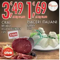 Crai Bresaola della Valtellina IGP Crai offerta