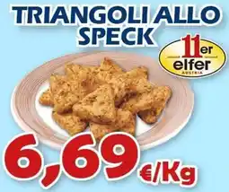 Mercogel Triangoli allo speck offerta