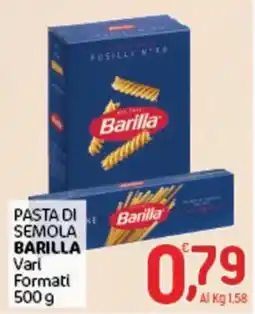 Crai Pasta di semola Barilla offerta