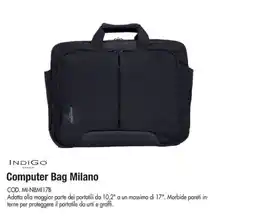 Wellcome Computer Bag Milano Indigo offerta