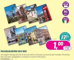 Buffetti Maxiquaderni Geo 80G offerta