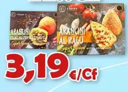 Mercogel Arancini al ragu Cerere offerta