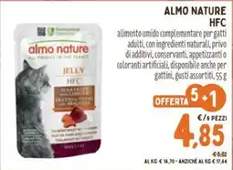 Pet Store Conad Almo Nature HFC jelly offerta