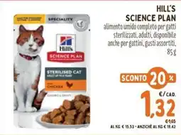 Pet Store Conad Hill's Science Plan sterilised cat offerta