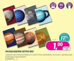 Buffetti Maxiquaderni Astro 80G offerta