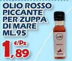 Mercogel Olio rosso piccante per zuppa di mare offerta