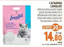 Pet Store Conad Cat&Rina LongLife offerta