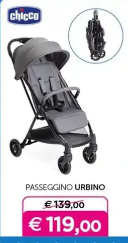 Universo Bimbo Passeggino Urbino chicco offerta