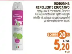 Pet Store Conad Inodorina repellente educativo offerta