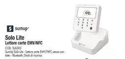 Wellcome SumUp Solo Lite Lettore carte EMV/NFC offerta