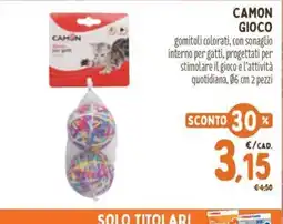 Pet Store Conad Camon gioco offerta