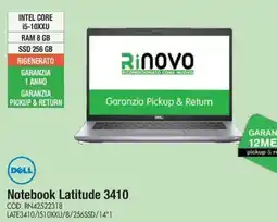 Wellcome Dell Notebook Latitude 3410 offerta
