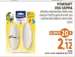 Pet Store Conad Vitakraft ossi seppia offerta