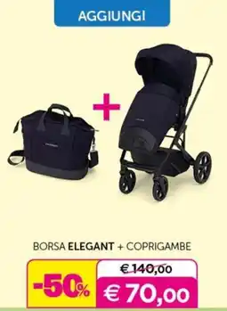 Universo Bimbo Borsa Elegant + Coprigambe offerta