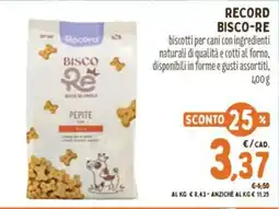 Pet Store Conad Record Bisco-Re Pepite offerta