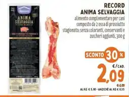 Pet Store Conad Record Anima Selvaggia offerta